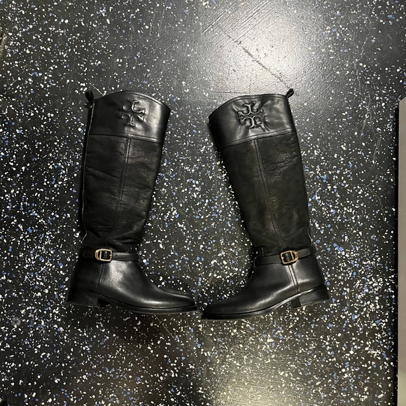 Tory Burch Shoes - Black Tory Burch riding boots
